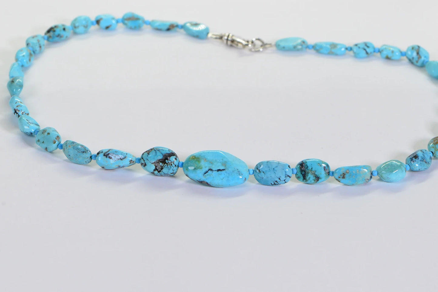 Genuine Sleeping Beauty Turquoise beads Free Form American Turquoise