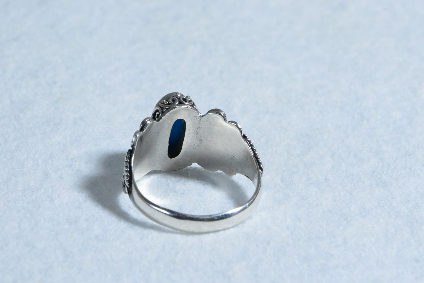 Bali Legacy Sleeping Beauty Turquoise Ring, Size 9, Sterling Silver