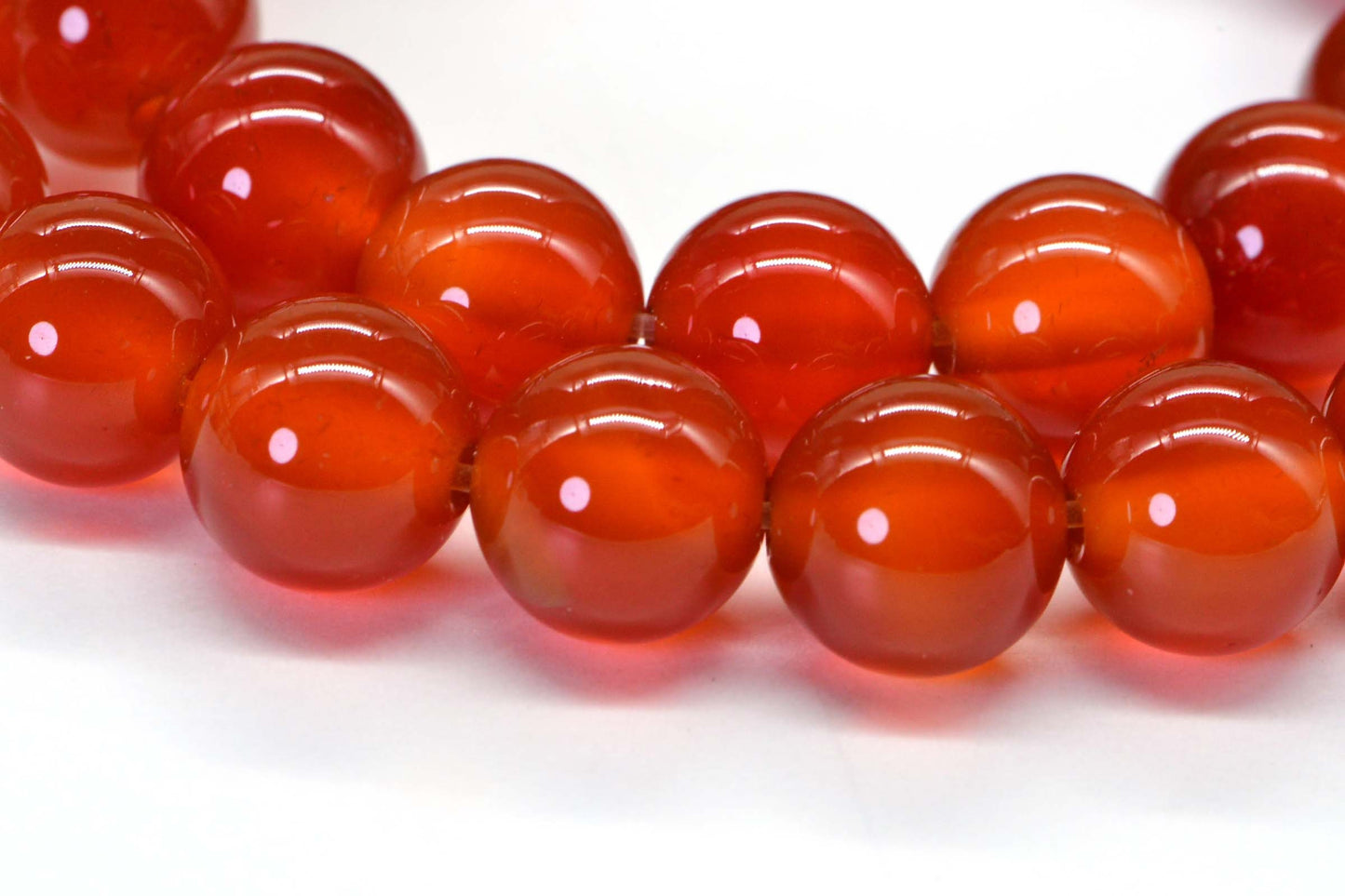 6mm Carnelian Round Bead Natural Gemstone Bead Half strand 7.5 inch