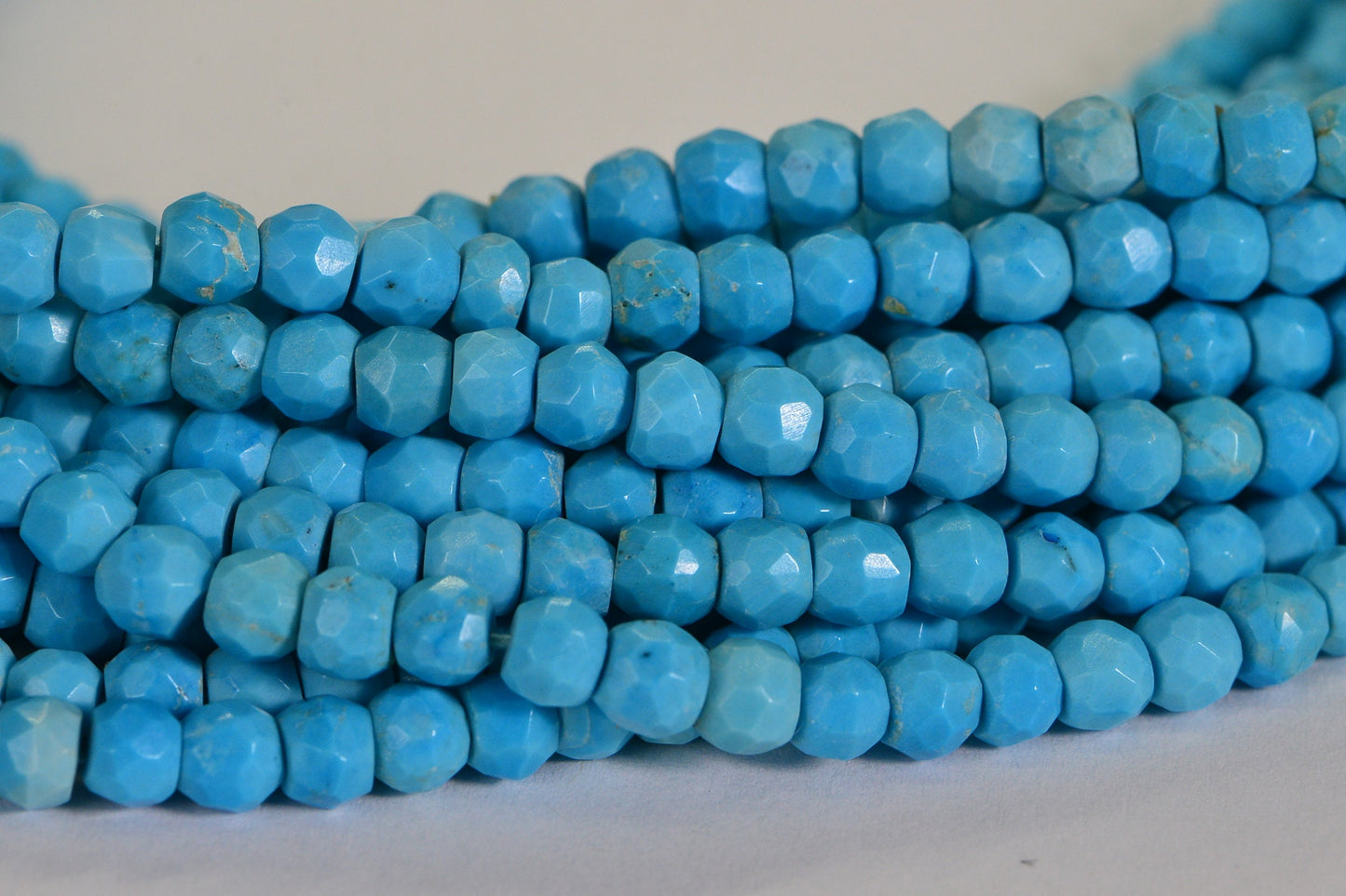 Sleeping Beauty Turquoise Beads Natural Gemstone Beads Jewelry Making Supplies