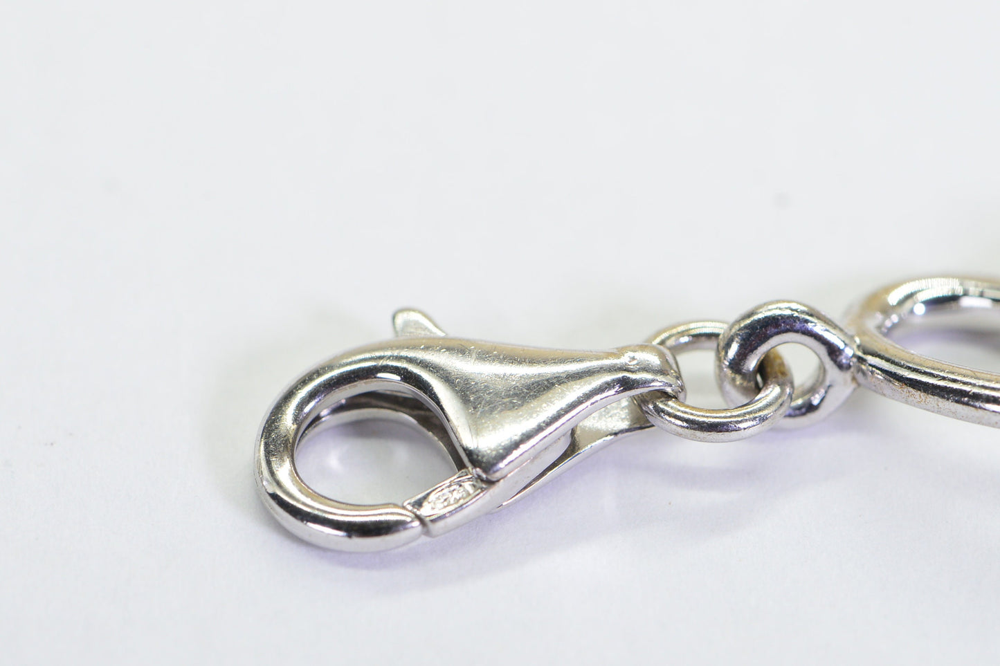 925 Sterling Silver - Genuine Diamonds Open Love Hearts Chain Heavy Large Hearts Bracelet For Women Or Men Anniversary Gift