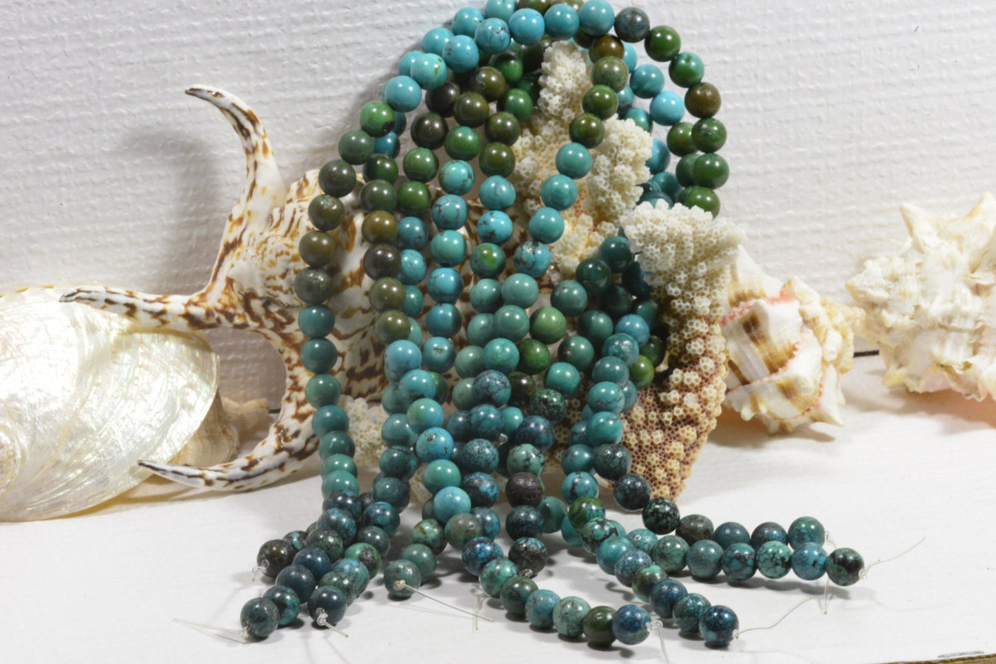 9mm African Jasper Round Beads: Natural Gemstone Jewelry Supplies