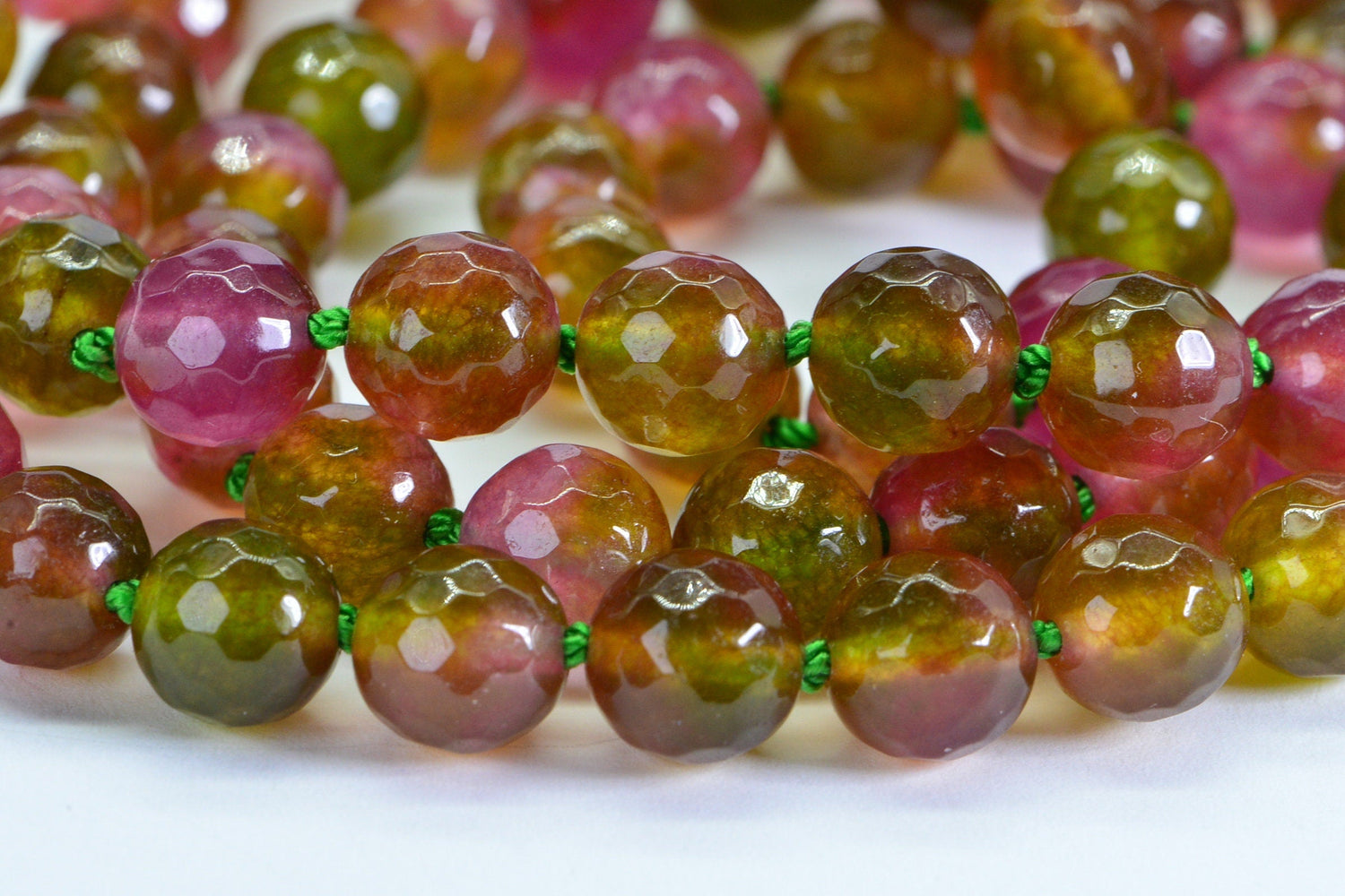 Long beaded necklace