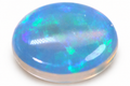 Australian Solid Crystal Opal 1.10 Ct Natural Opal Cabochon 8x6mm Oval Loose Gemstone Orange Green Blue Flash Untreated Australian Opal