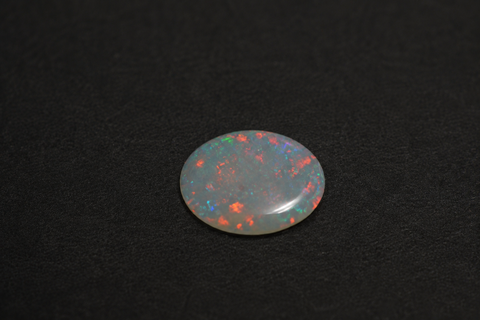 Crystal Opal Solid White Australian Opal Cabochon Coober Pedy Natural Opal Gemstone