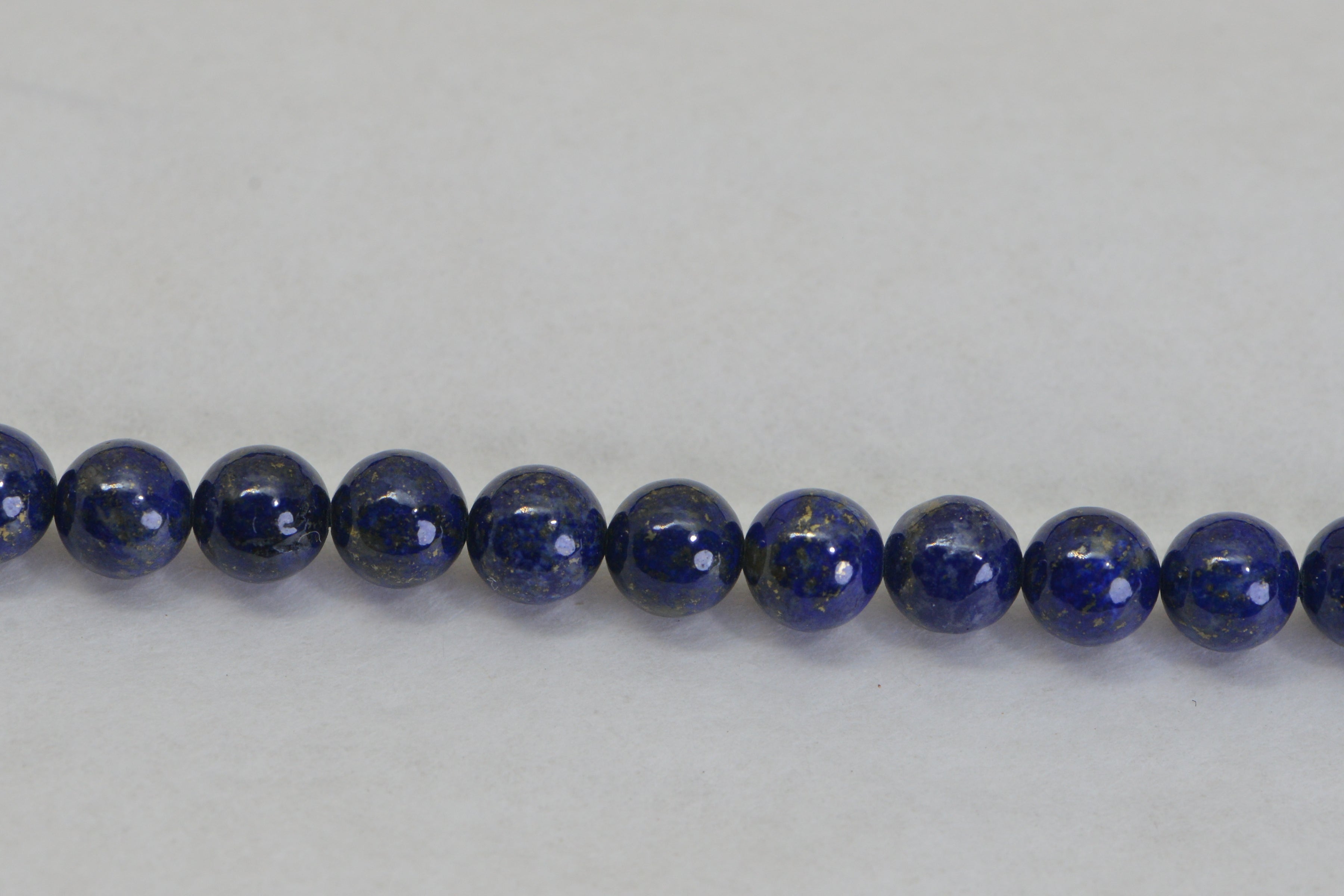 AAA Lapis Lazuli Beads 6mm  Natural Gemstone Full Strand 15.5 inches