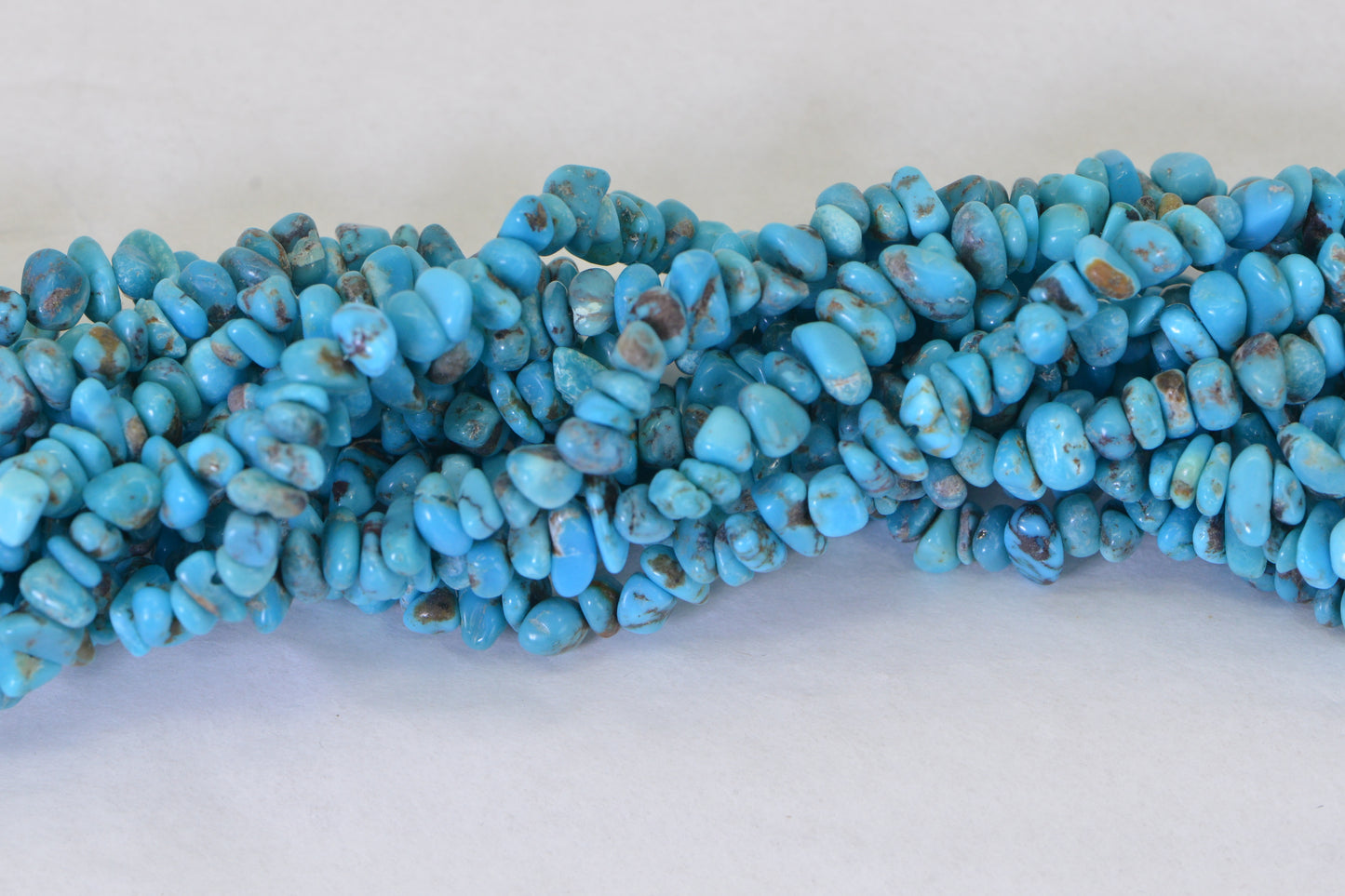 Sleeping Beauty Turquoise Nuggets – Arizona Mine 16" Strand