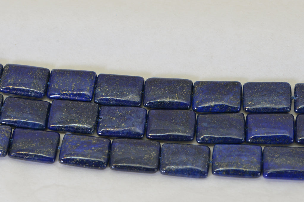 AAA Lapis Lazuli Cabochons with Pyrite – Royal Blue