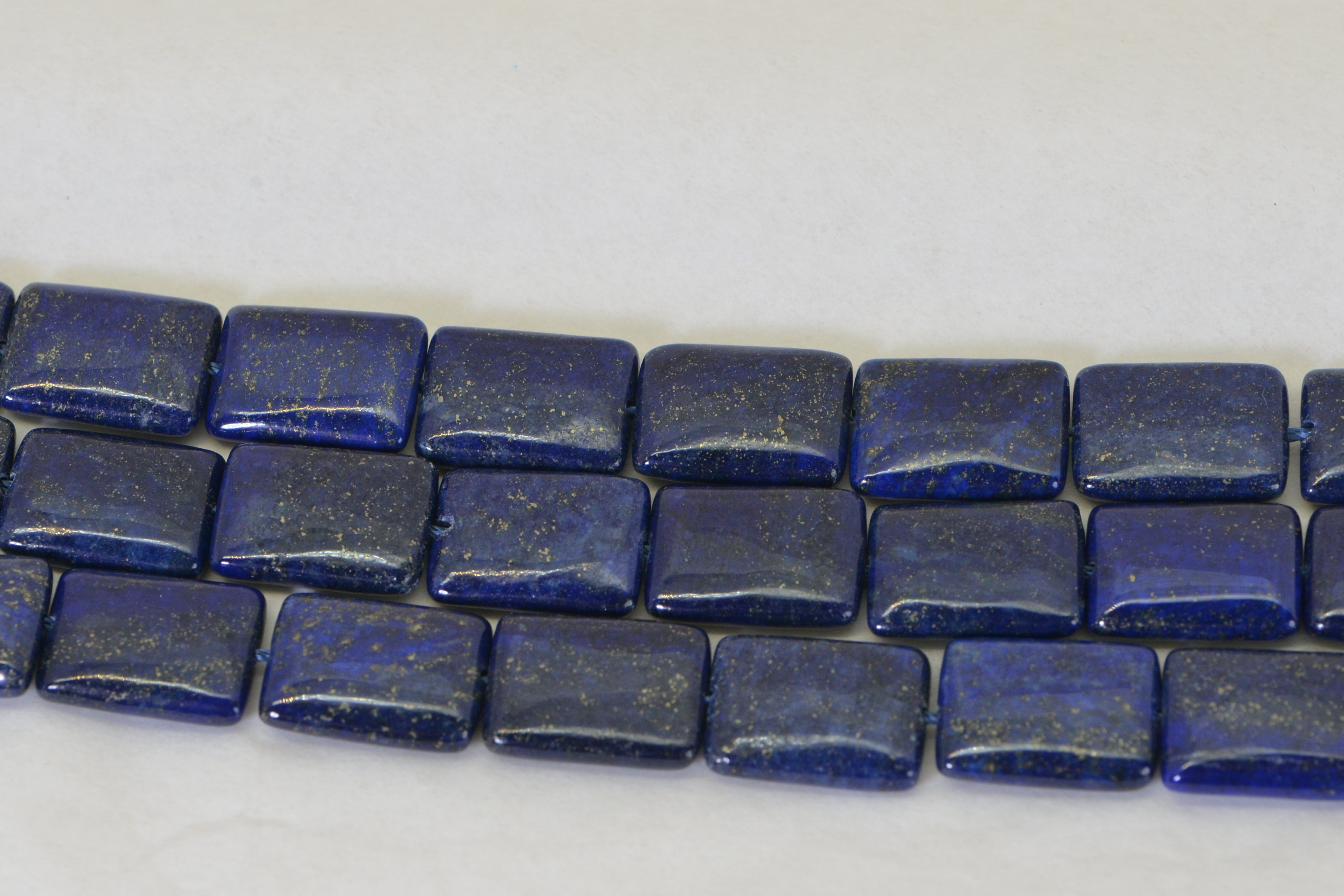 AAA Lapis Lazuli Cabochons with Pyrite – Royal Blue