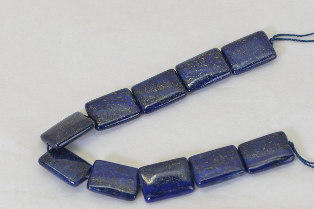 AAA Lapis Lazuli Cabochons with Pyrite – Royal Blue