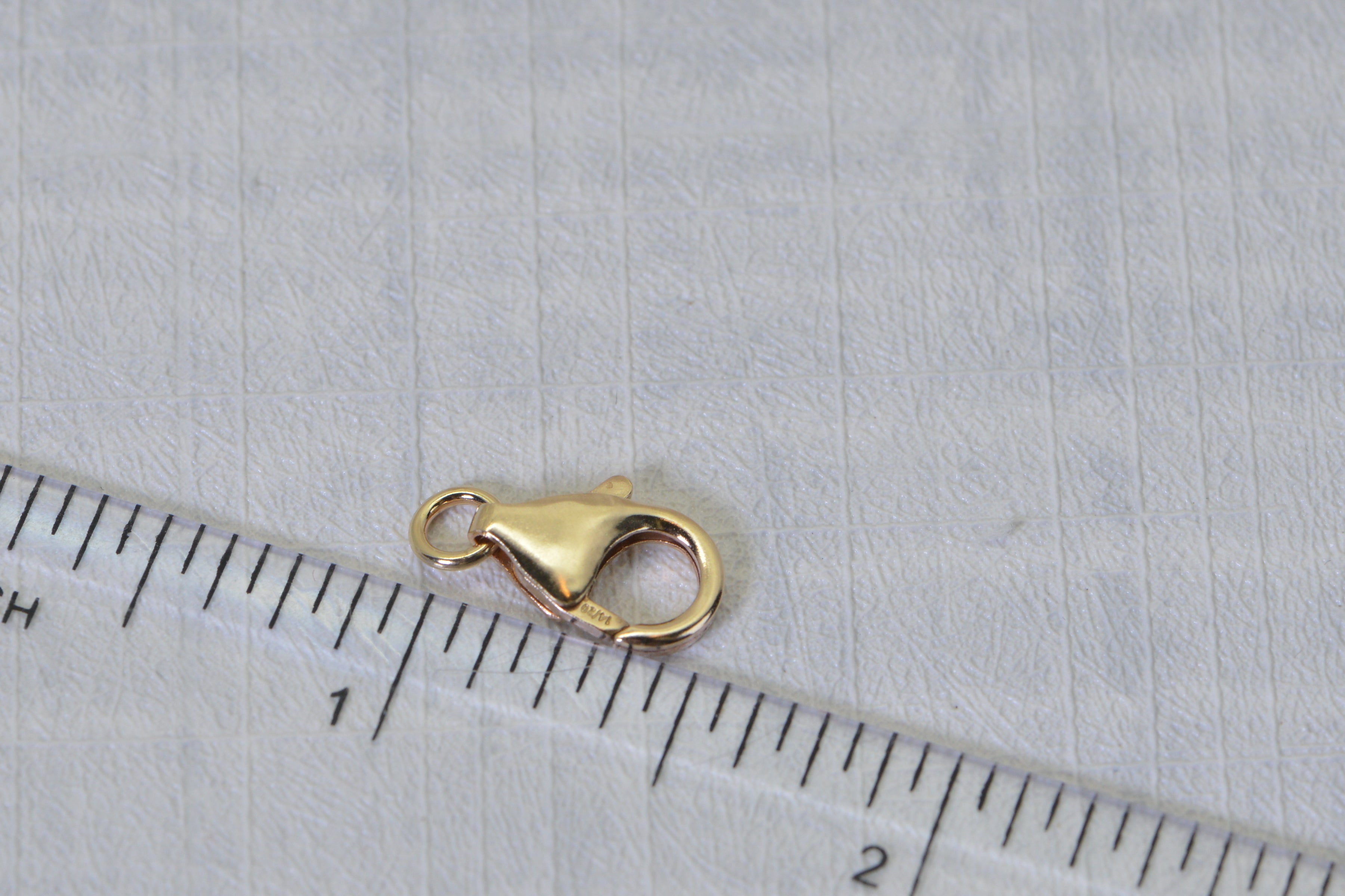 Trigger Clasp 14K /20 Gold End For Chain Yellow Gold Lobster Clasp Finding Supply