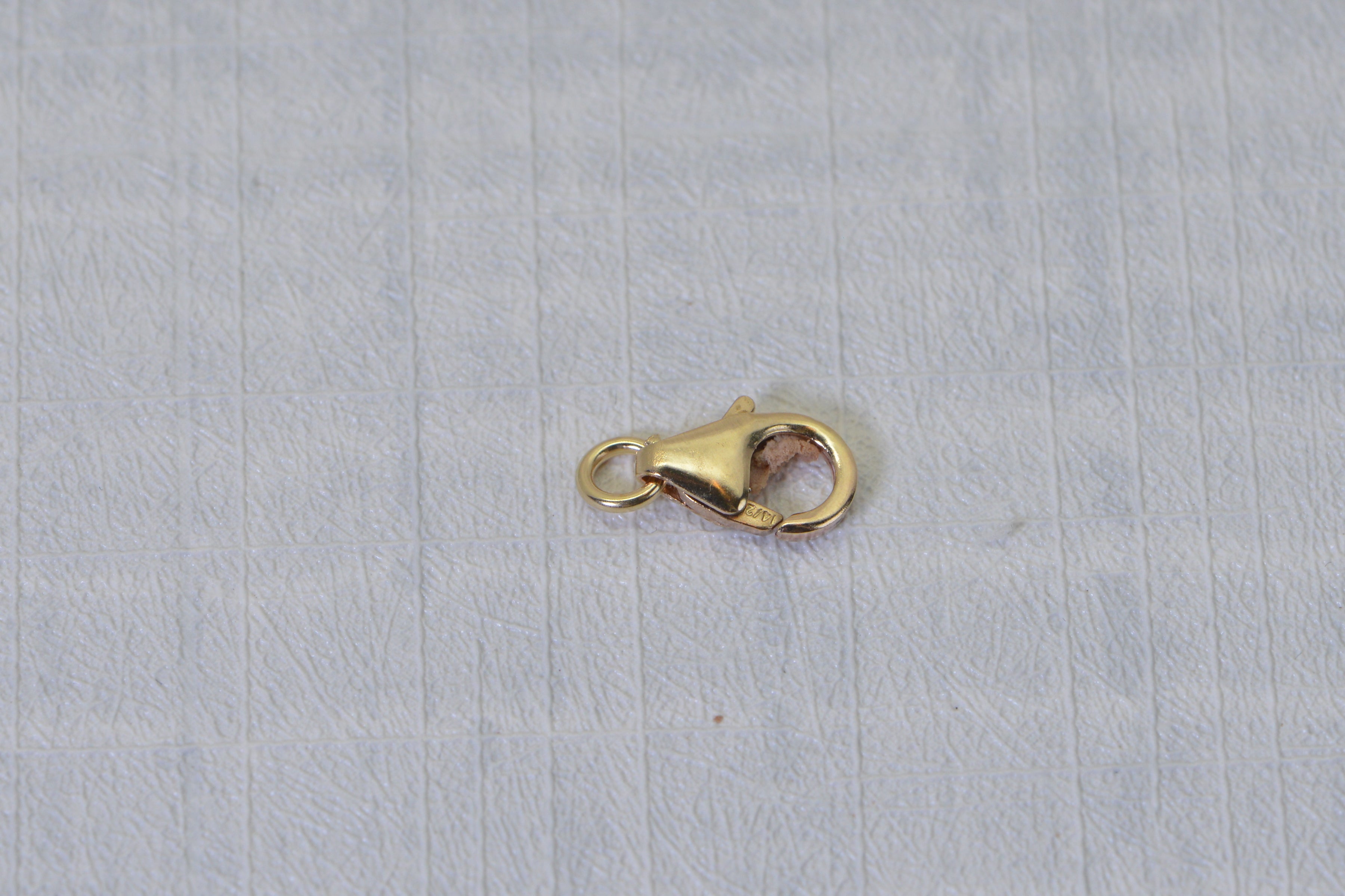 Trigger Clasp 14K /20 Gold End For Chain Yellow Gold Lobster Clasp Finding Supply