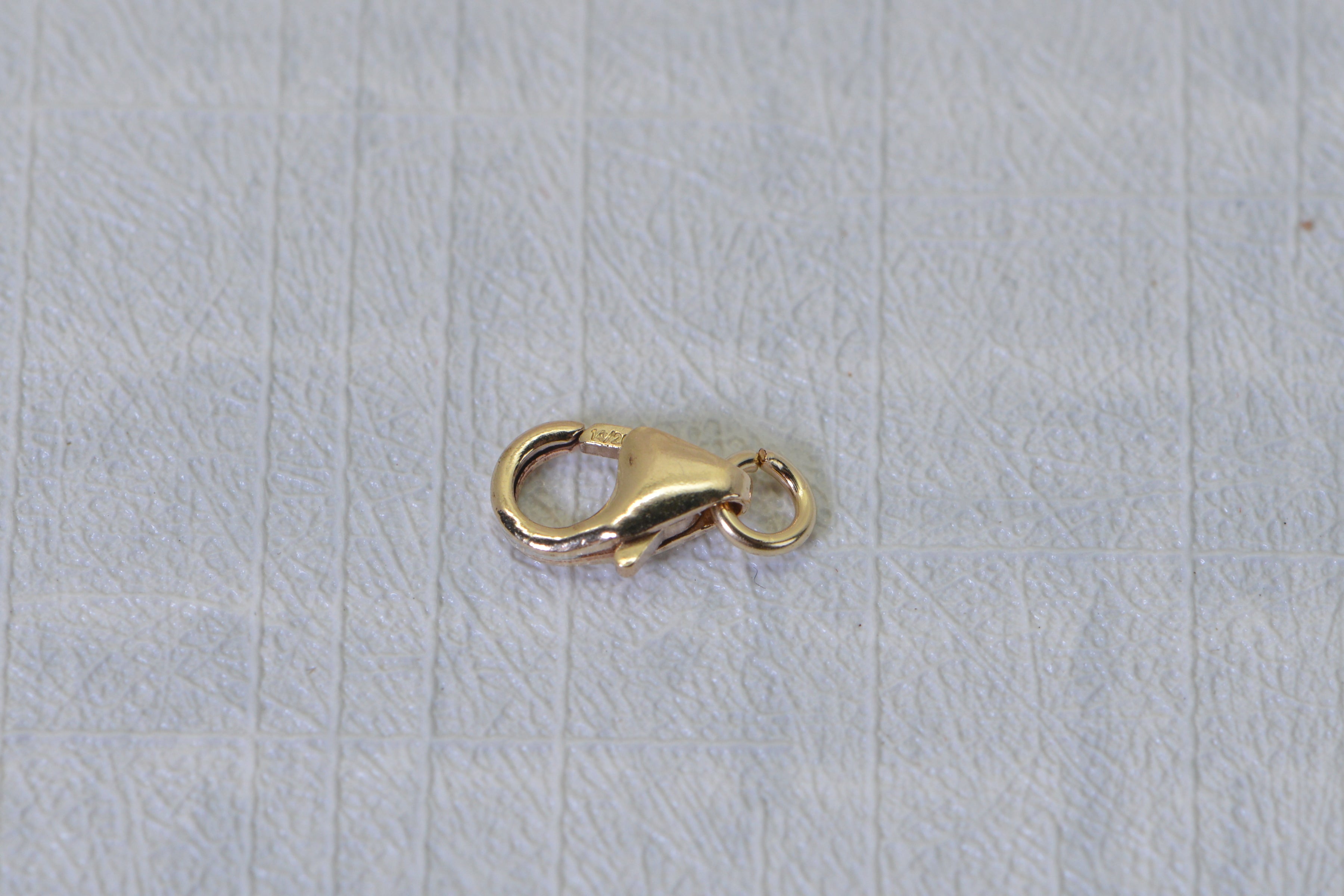 Trigger Clasp 14K /20 Gold End For Chain Yellow Gold Lobster Clasp Finding Supply