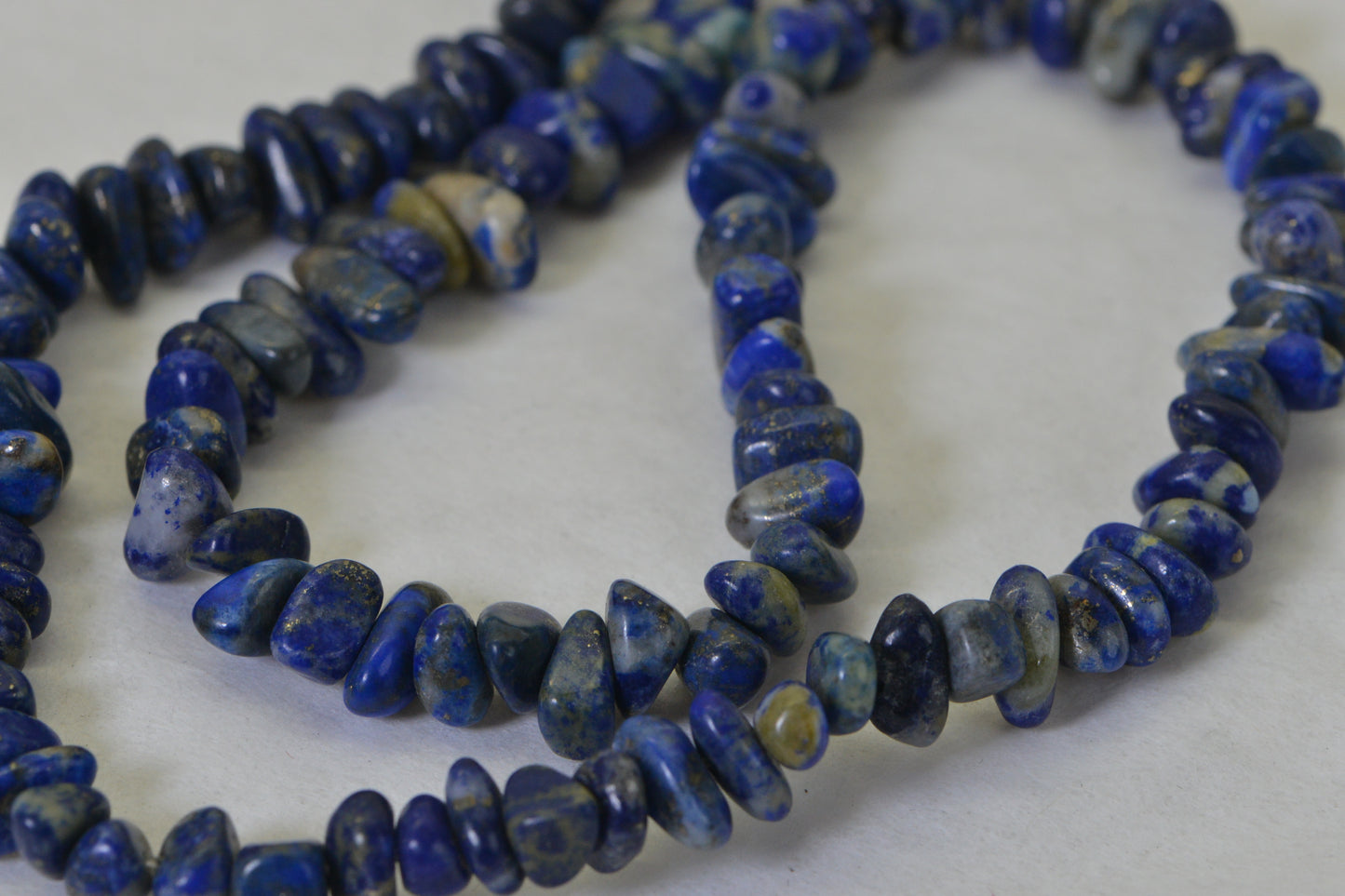 Natural Lapis Lazuli Nugget Beads AA Quality Royal Blue 8x3mm, Smooth Polished Gemstone Strand, Lapis Jewelry Making Supplies, 15.5 Inch Strand