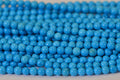 Natural Sleeping Beauty Turquoise 3mm Round Smooth Polished
