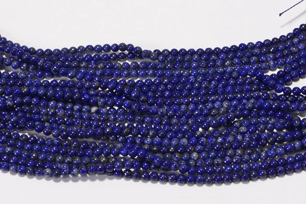 Natural Lapis Lazuli Tiny beads 3mm full Strand