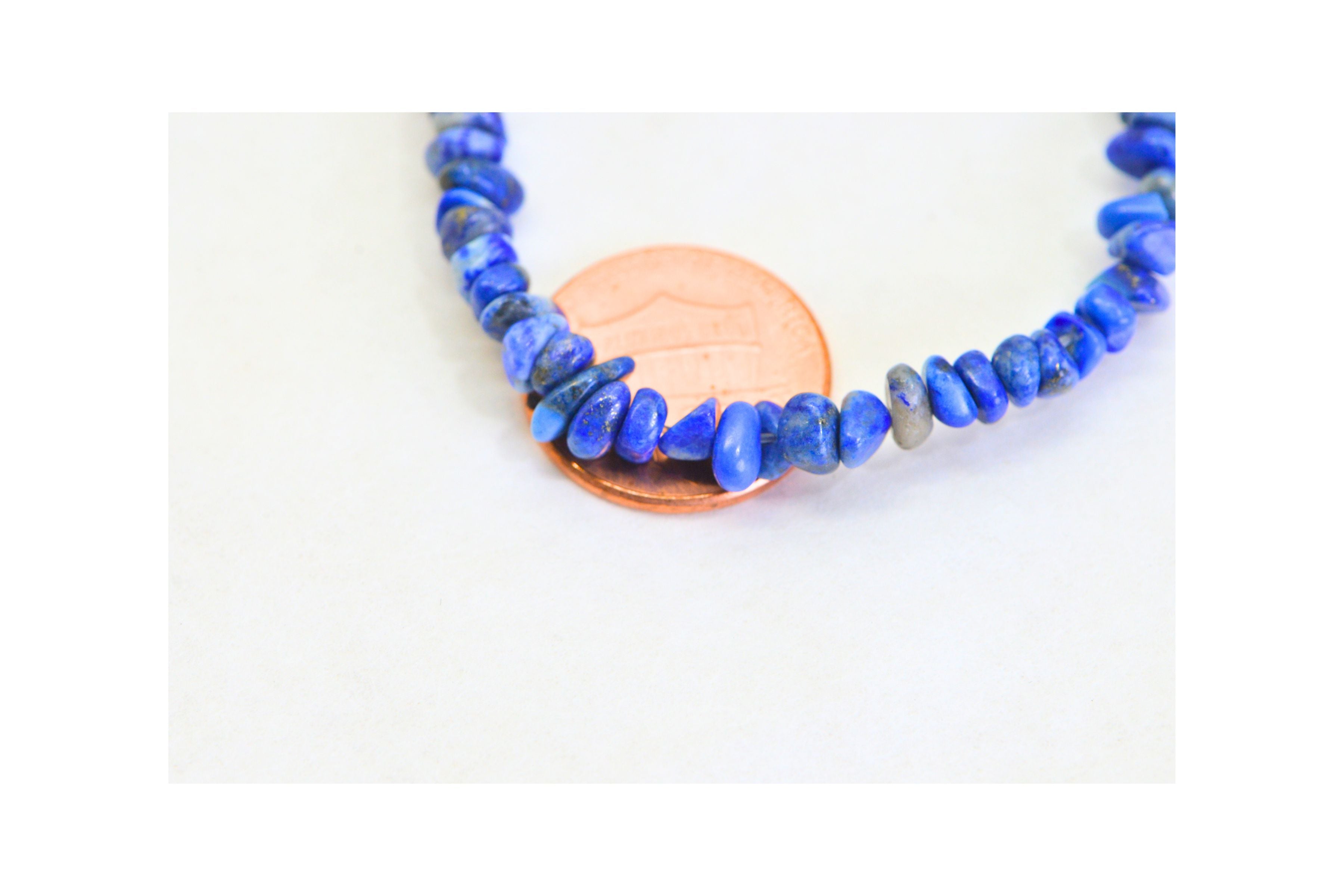 Natural Lapis Lazuli Nugget Beads – AA Quality