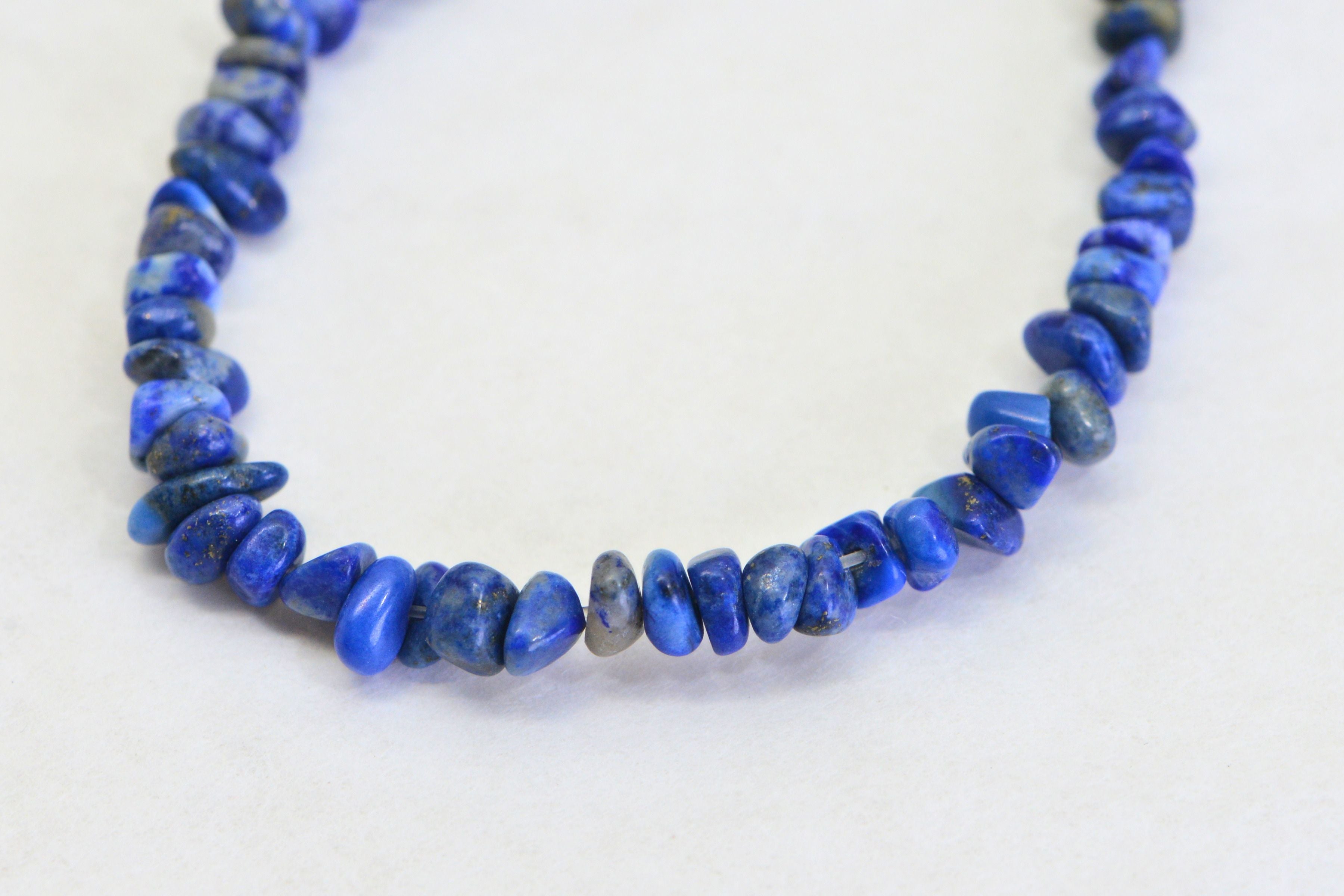 Natural Lapis Lazuli Nugget Beads – AA Quality