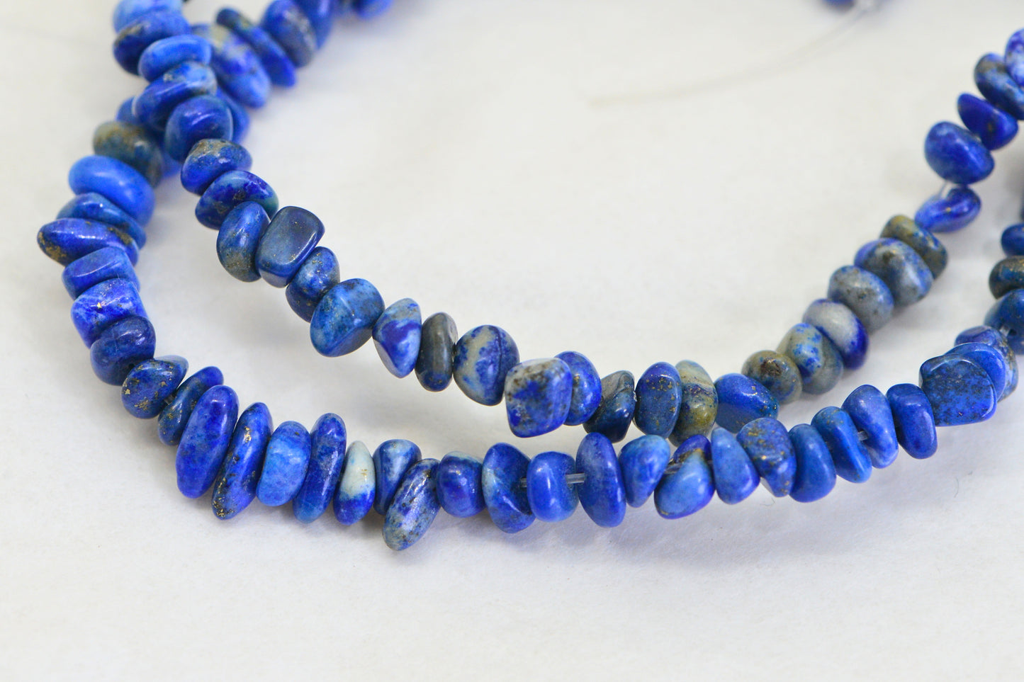 Natural Lapis Lazuli Nugget Beads – AA Quality