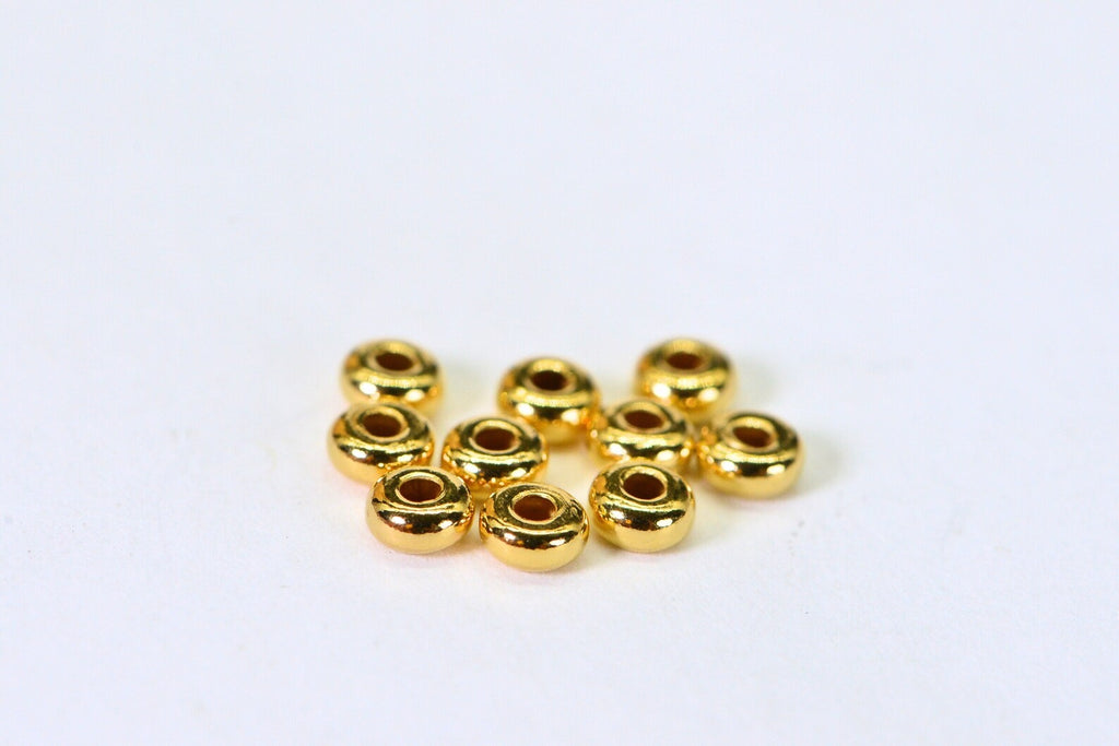 14K Gold Filled 3mm Rondelle Beads