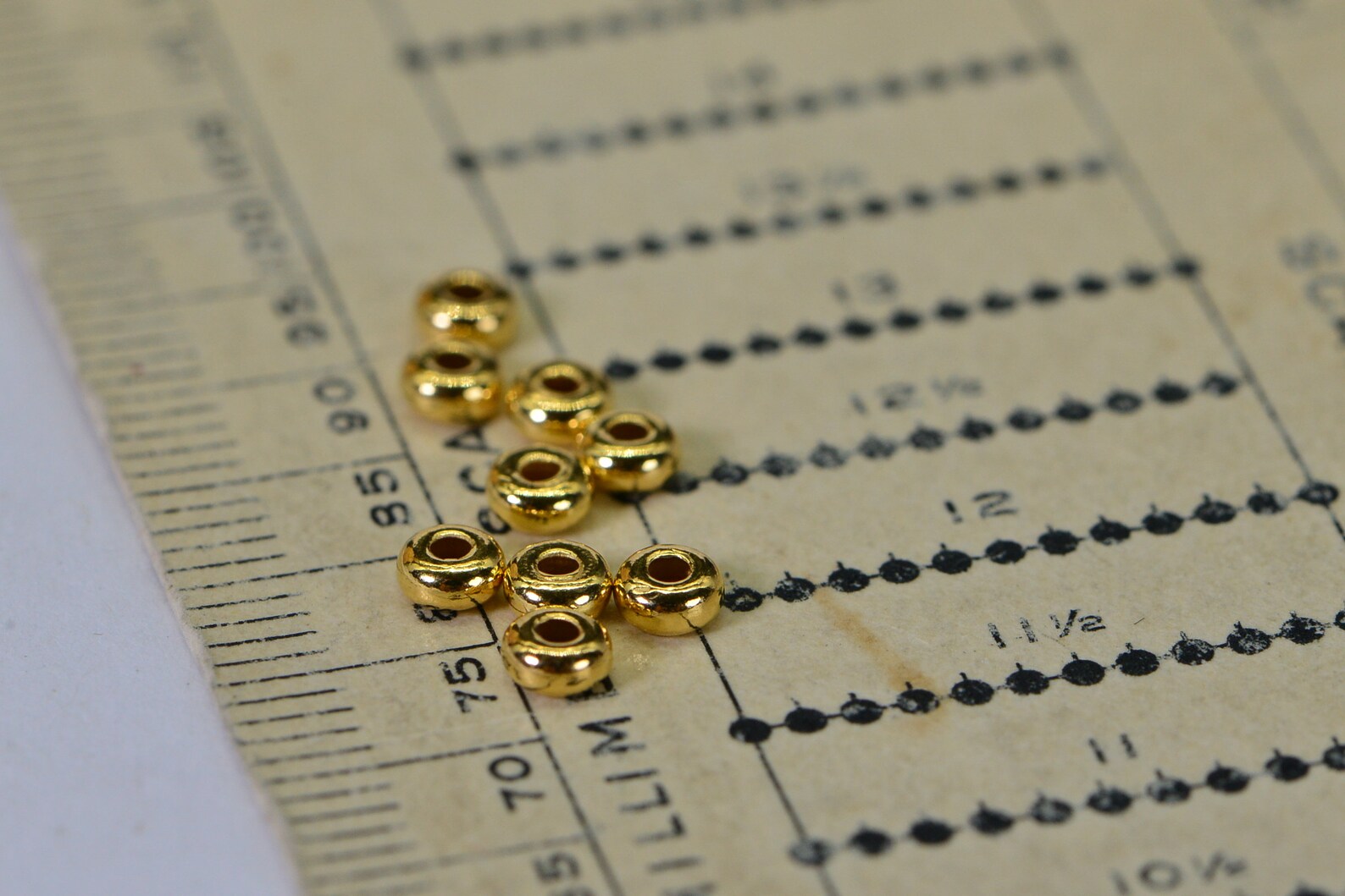 14K Gold Filled 3mm Rondelle Beads