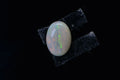 Australian White Solid Opal Oval Cabochon 7X5mm Opal for ring earrings