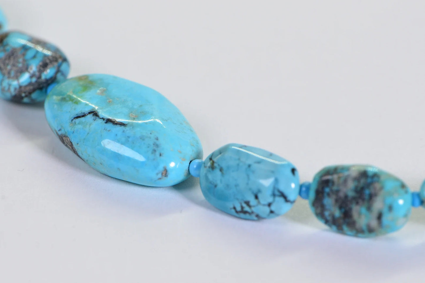 Genuine Sleeping Beauty Turquoise beads Free Form American Turquoise