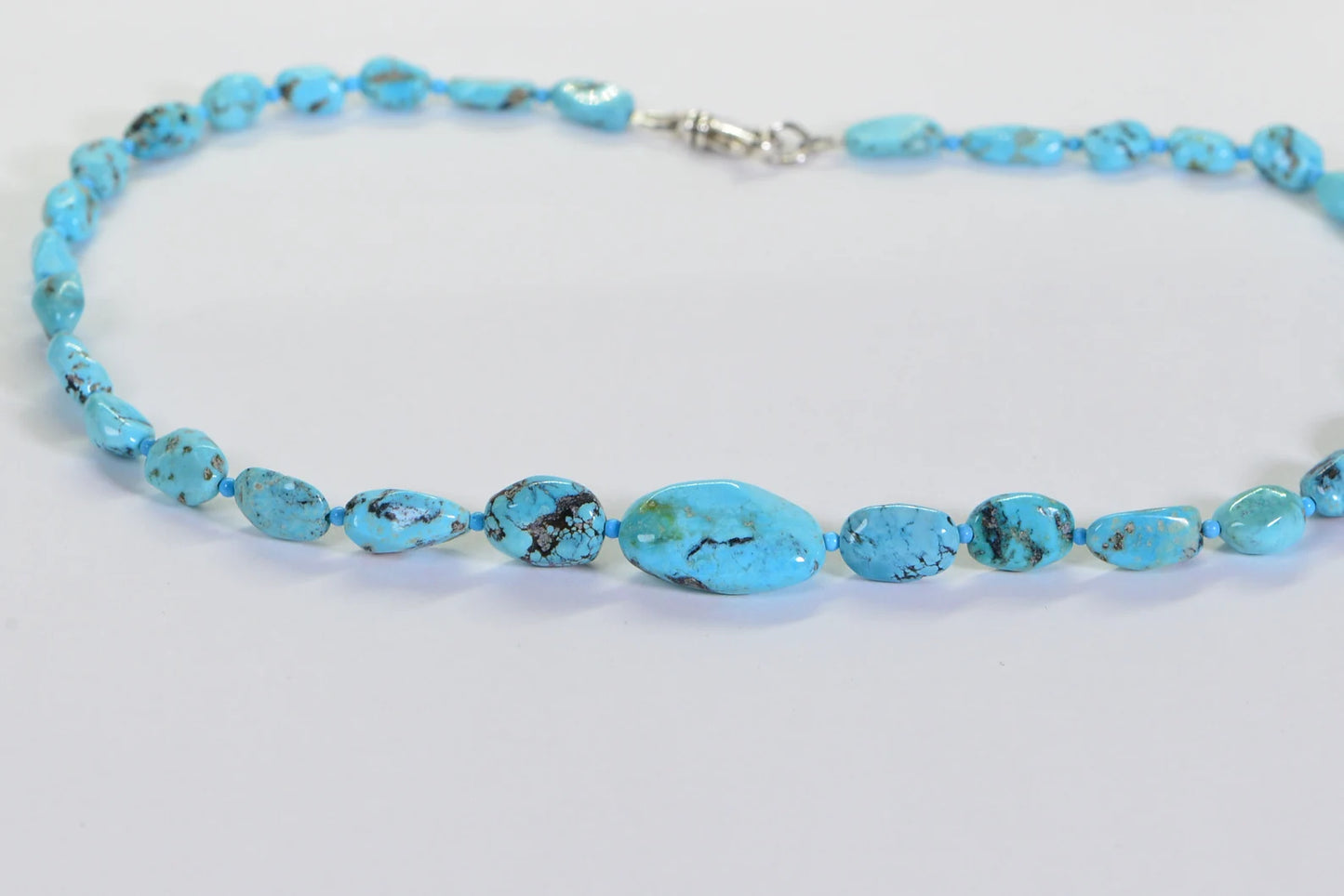 Genuine Sleeping Beauty Turquoise beads Free Form American Turquoise
