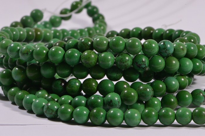 Turquoise Full Strand Beads 6mm Natural Gemstone Beads Jewelry Making Supplies