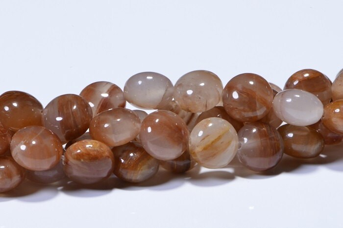 Brown Onyx  10.3x10x7mm Beads 8" inch Strand Natural Gemstone Beads Jewelry Making Supplies