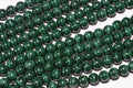 Natural Malachite Beads 5.3mm: Vibrant Green Gemstone Jewelry Supplies