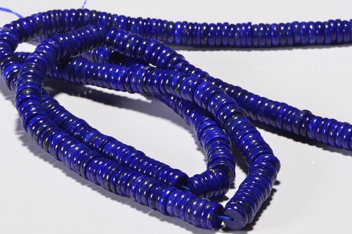Natural Lapis Lazuli Gemstone Beads: Royal Blue Jewelry Supplies
