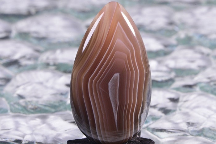 Botswana Agate 35x20x5.1mm Natural Gemstones Cabochons Agate Cabs