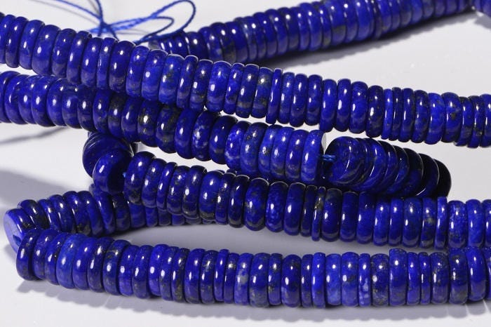 Natural Lapis Lazuli Gemstone Beads: Royal Blue Jewelry Supplies