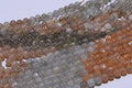 6mm Multi Color  Moonstone Round Beads Smooth  Natural Gemstone Beads Jewelry Making Supplies