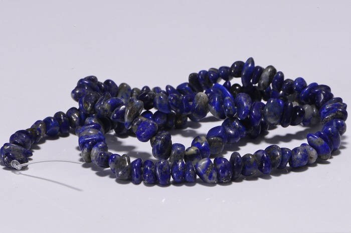 Lapis Lazuli Nugget Strand: Royal Blue Jewelry Making Supplies