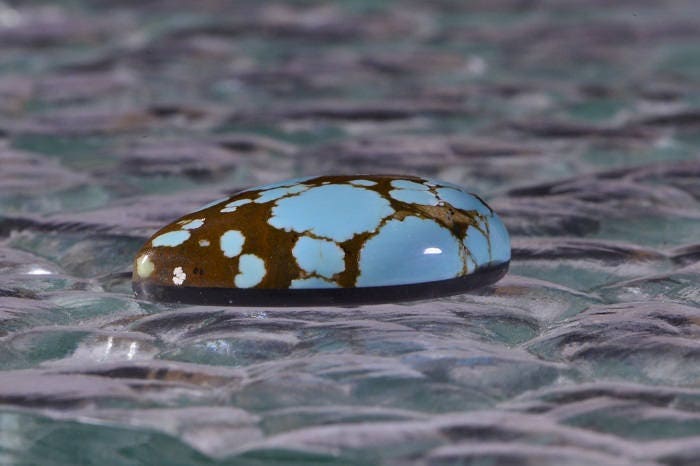 No 8 Mine Turquoise 29x22x7.5mm Cabochon Gemstone Cabochons Turquoise Jewelry Supplies