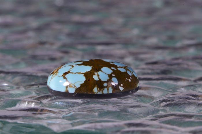 No 8 Mine Turquoise 29x22x7.5mm Cabochon Gemstone Cabochons Turquoise Jewelry Supplies