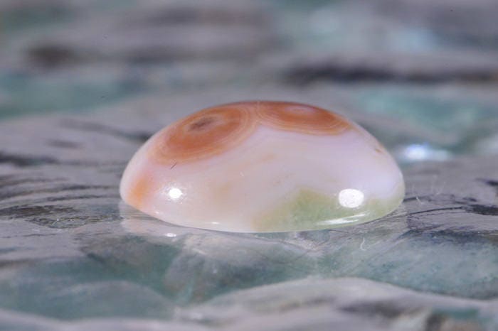 Ocean Jasper Cabochon: Natural Gemstone for Jewelry (14.4x4mm)
