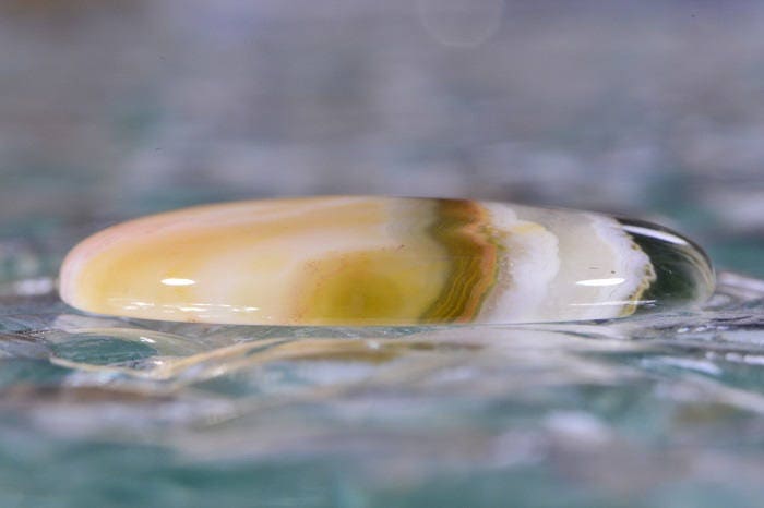 Ocean Jasper Cabochon: Oval Gemstone, Earth Tone Colors (30x21x4.7mm)