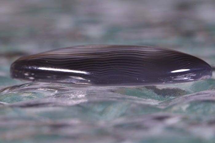 Banded Botswana Agate Cabochon: Natural Gemstone (30x19x4.8mm)