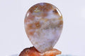 AAA Ocean Jasper Cabochon Teardrop: Gem Quality Stone (40x30x5.8mm)