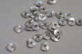 Sterling Silver Filled Coin Spacer Beads - 6mm Flat Wavy Beads