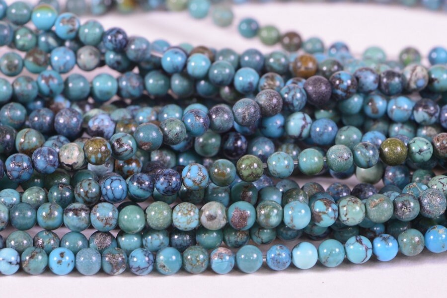 Turquoise Beads 2.8 mm Natural Gemstone Beads Jewelry Making Supplies