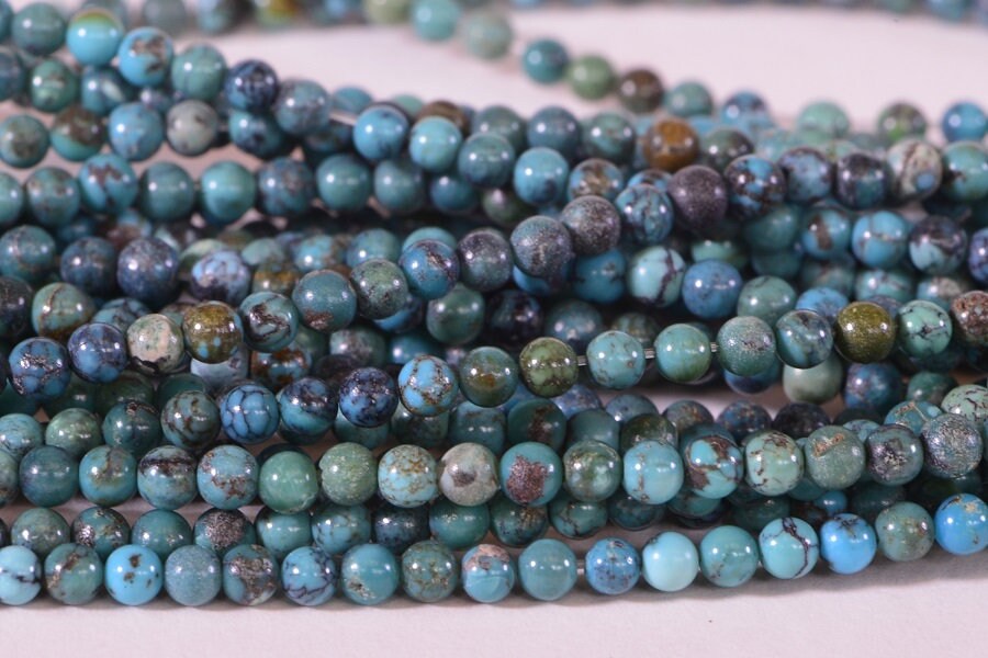 Turquoise Beads 2.8 mm Natural Gemstone Beads Jewelry Making Supplies