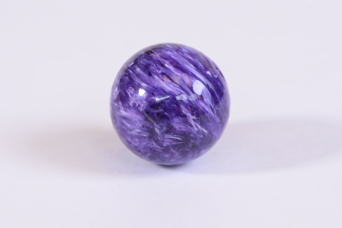 Russian Charoite 14mm Round Beads Natural Gemstone Beads Luxury AAA Jewelry Making Supplies