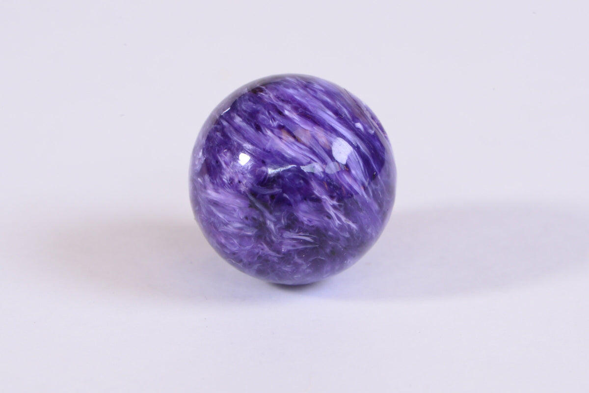 Russian Charoite 14mm Round Beads Natural Gemstone Beads Luxury AAA Jewelry Making Supplies