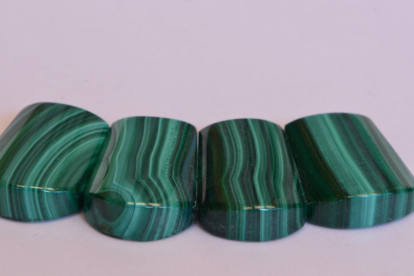 Trapezoid Malachite Beads: Natural Gemstone Jewelry Making Supplies