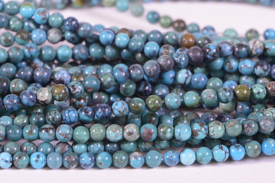 Turquoise Beads 2.8 mm Natural Gemstone Beads Jewelry Making Supplies