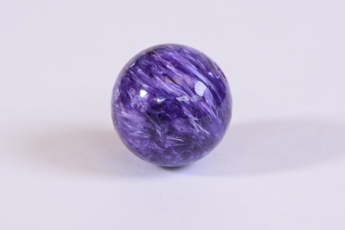 Russian Charoite 14mm Round Beads Natural Gemstone Beads Luxury AAA Jewelry Making Supplies